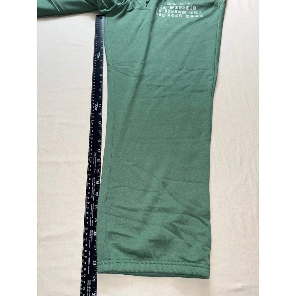 Houston White Mens 3XL Green Graphic Sweatpants HWMS23-309B NWT - Picture 2 of 6